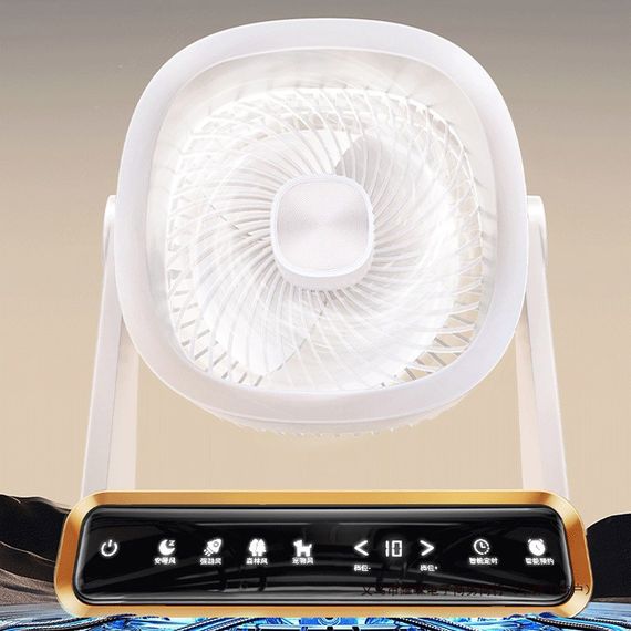 Настільний вентилятор F16 Smart 4000mAh White | Зображення 2