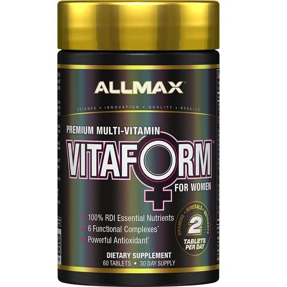 Вітамінно-мінеральний комплекс для спорту AllMax Nutrition VitaForm for Women 60 Tabs