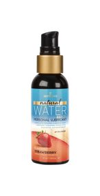 Змазка на водній основі Sensuva Natural Water-Based Strawberry (57 мл) без гліцерину та парабенів