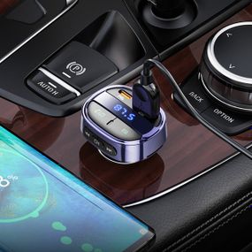 FM-трансмітер швидкої зарядки PD30W+QC3.0 XPRO E70 (37260-01_393)