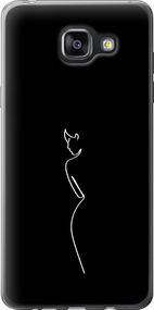 Чехол на Samsung Galaxy A5 (2016) A510F Силуэт1 "4590u-158-17620"