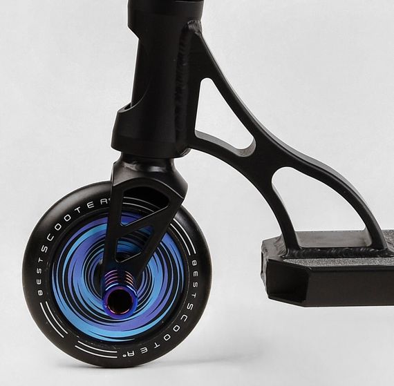 Самокат трюковий PL-71744 Best Scooter (4) "Portal" HIC-система, ПЕГИ, алюмінієвий диск та дека, колеса PU, d=120мм, ширина керма 58 см | Зображення 5