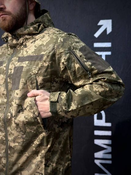 Військовий Комплект Джогер 3 в 1 Піксель Куртка + Штани +Футболка Джерсі мм14 | Зображення 8