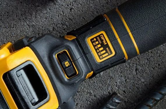 Шліфмашина кутова акумуляторна DeWalt без АКБ та ЗП DCG409VSN | Зображення 3