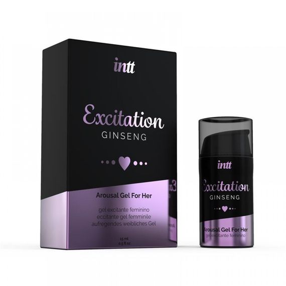 Збудливий гель з ефектом вібрації Intt Excitation, 15 мл