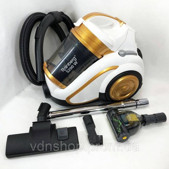 Гарний пилосос з фільтром нера, Пилосос для квартири потужний Потужний колбовий з контейнером SA-81 | Зображення 8