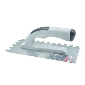 Терка з нержавіючої сталі CLASSIC, 130x270 мм, зуб 12x12 мм, двокомпонентна ручка, HAISSER (арт. 37435)