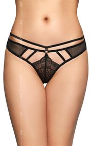 Жіночі стрінги - G-String 2490, black M/L