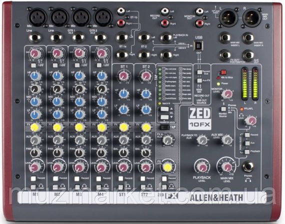 Мікшерний пульт Allen&Heath ZED10FX