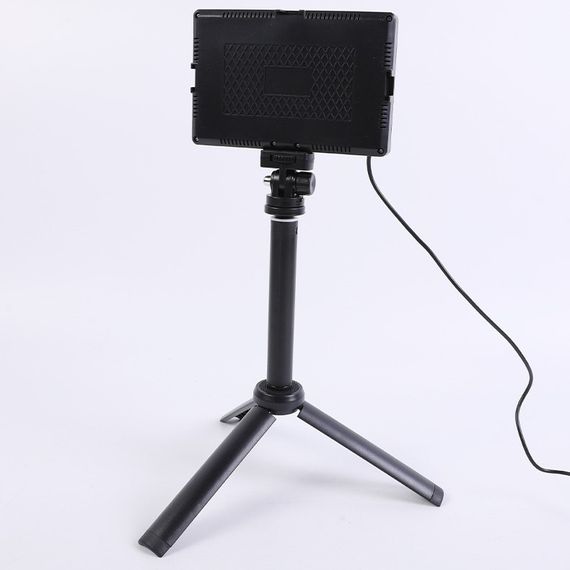 Комплект LED світла для фотозйомки 3200-5600K з регульованою яскравістю USB та 4 кольорових фільтри зі стійкою | Зображення 5
