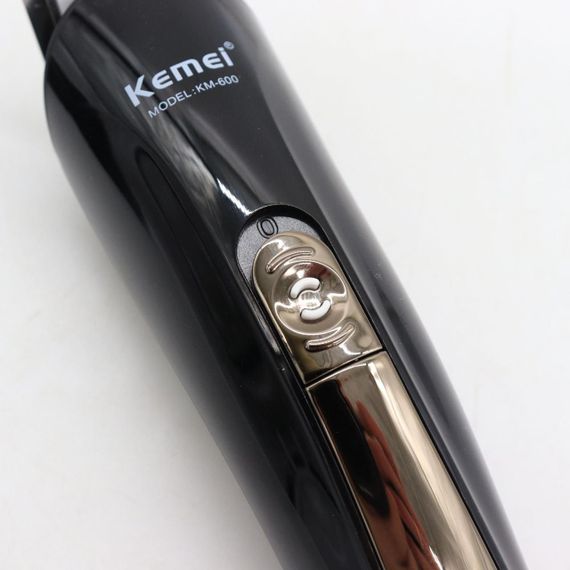 Машинка для стрижки волосся 11в1 Kemei KM 600 з насадками / Тример чоловічий для бороди з підставкою | Зображення 5