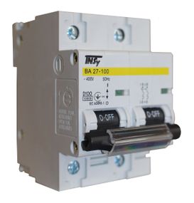 Автоматичний вимикач ВА27-100 2Р 100А 10 кА х-ка D Ny95504895