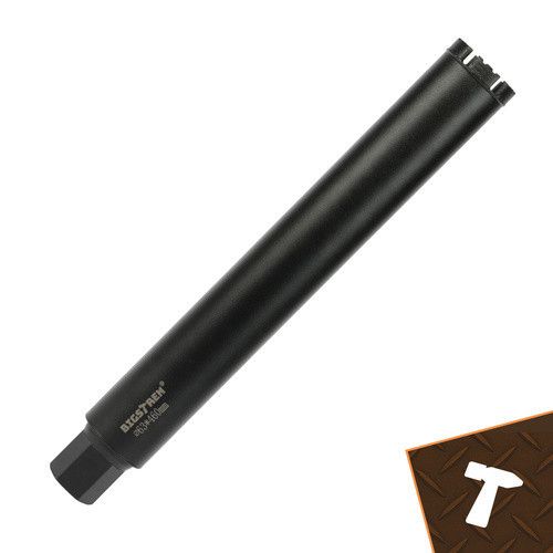 Алмазне свердло (коронка) Bigstren 63×450 мм, 1.1/4 UNC — для бетону, каменю, керамограніту, залізобетону | Зображення 7