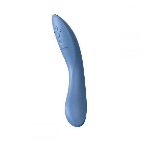 Вібратор для точки G Rave 2 We-Vibe, силіконовий, синій, 19.3 х 3 см Sex Aura | Зображення 4