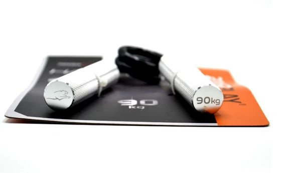 Еспандер-ножиці алюмінієвий PowerPlay 4322 (112 кг) Hand Grip Срібний (PP_4322_112kg) | Зображення 6