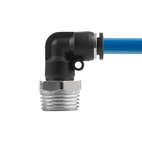 Цангове з'єднання L-подібне для поліуретанових та ін. шлангів 8 мм, 1/2" зовн. різьба INTERTOOL PT-2342 | Зображення 3