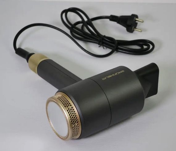 Професійний фен для сушіння волосся Grunhelm GHD-596G 1800 Вт дорожний фен Сірий | Зображення 2