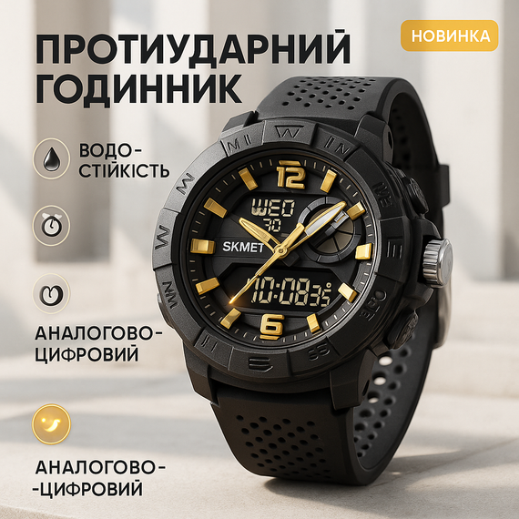 Мужские водонепроницаемые спортивные наручные часы skmei, Часы Спецназ Водонепроницаемое PV-60
