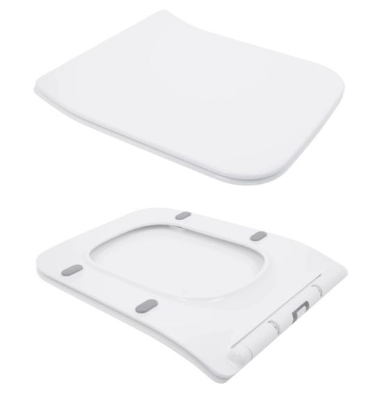 Унітаз підлоговий Qtap Crow Eco Rimless з сидінням Slim Duroplast/ Soft-close/ Quick Release QTCRO27W48750 | Зображення 4