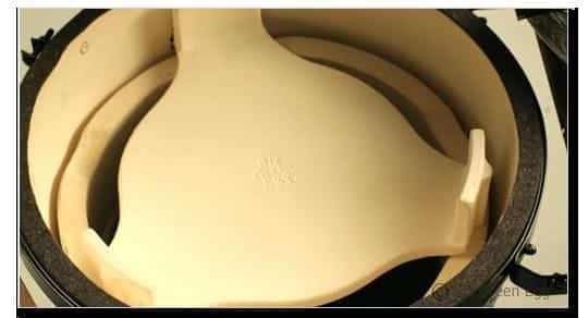 Керамічний відсікач жару для гриля L Big Green Egg (PSL / 401 021) Код: 003120