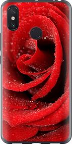 Чехол на Xiaomi Mi Max 3 Красная роза "529u-1534-17620"