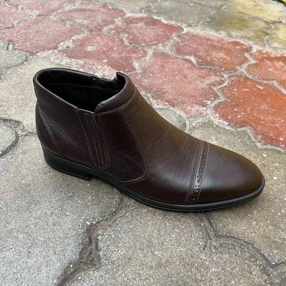 Демо черевики на флісі, коричневий 42 розмір