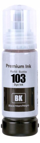 Чернила (краска) V.Print для Epson  EcoTank L3260 Чорне Black (BK) 70мл