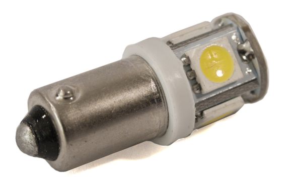 Світлодіодна лампа AllLight T 8.5 5 діодів 5050 BA9S 24V WHITE | Зображення 1