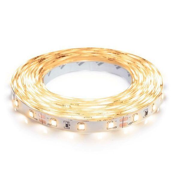 Світлодіодна стрічка OEM ST-50-12-2835-120-WW-20 (50м) тепла біла, негерметична, 1м | Зображення 1