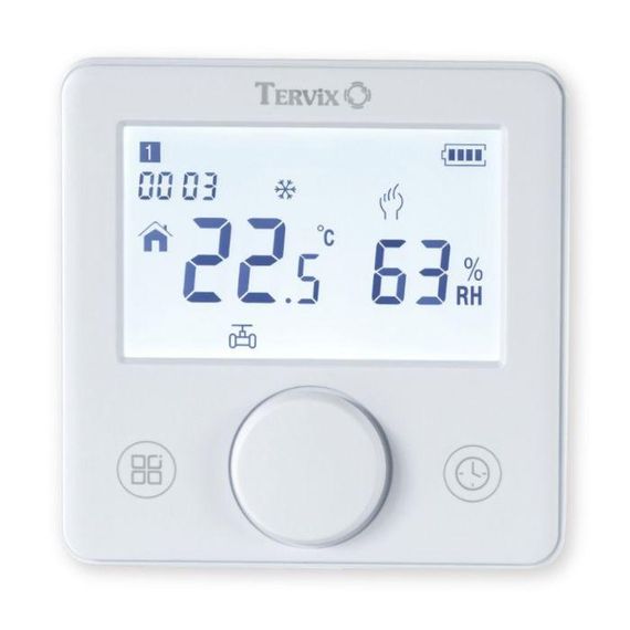 119710 Беспроводной комнатный термостат TZR Tervix Pro Line ZigBee+RF | Зображення 1