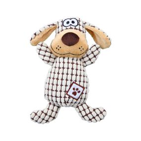 Іграшка Trixie для собак Собака в клітинку плюш/поліестер 26 см