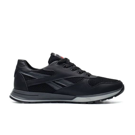 Літні кросівки сітка Reebok чорні | Зображення 2