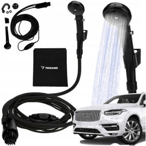 Портативный туристический душ/автомобильный душ с насосом 12В 60 Вт Trizand 8877