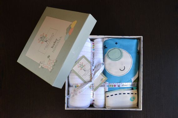 Дитячий комплект постільної білизни з пледом First Choice Baby Digital Satin Nirvana 100х150 см. Joyce | Зображення 1