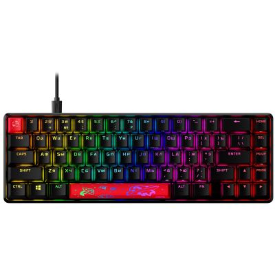 Клавіатура HyperX Alloy Origins 65 Red USB RGB ENG/RU, Black (4P5D6AX) | Зображення 5