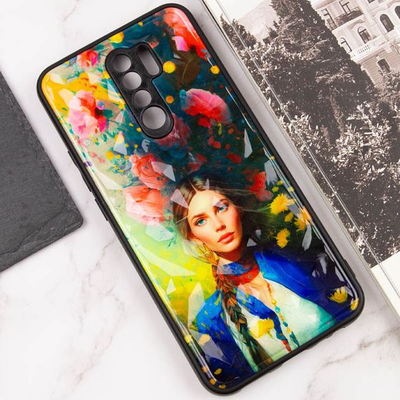 TPU+PC чехол Prisma Ladies для Xiaomi Redmi 9 Peonies | Зображення 3