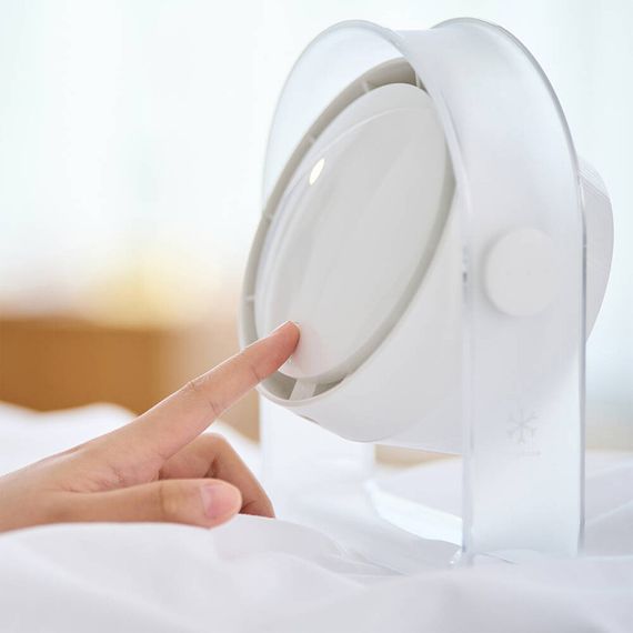 Портативний вентилятор WIWU WI-FS07 Snow desktop fan White | Зображення 4