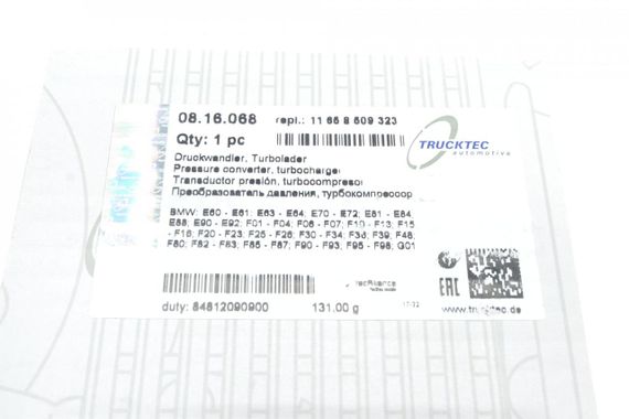 Клапан управления турбины BMW 3 E90 5 E60 X3 E83 X5 E70 E71 E72 06-14 M57 N57 08.16.068 | Зображення 7