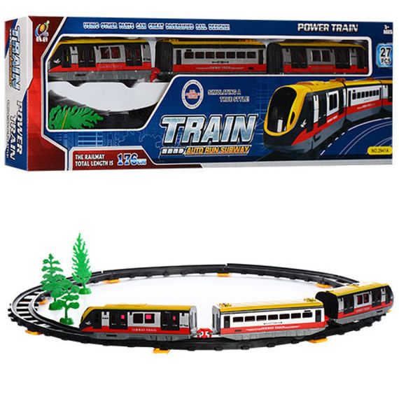 Дитяча залізниця ББ 2941A 27 деталей 62х62 см