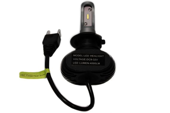 Комплект світлодіодних ламп HeadLight S1 H7 6000K 8000lm з радіатором 12-24V | Зображення 1