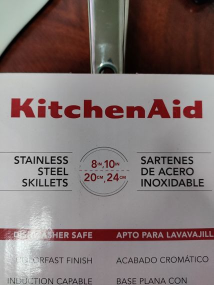 Набір сковорідок KitchenAid KCS08TPER, 20см + 24см | Зображення 5