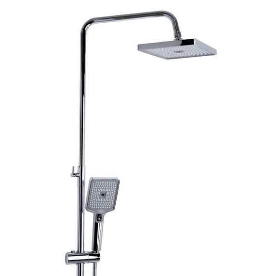 Душова система універсальна Qtap Aries на три споживача (з виливом) QTARI111CRM45560 Chrome | Зображення 4