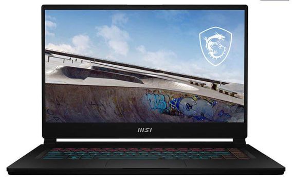 Игровой ноутбук MSI Stealth 15M B12UE-053NEU / 15.6" (1920x1080) IPS / Intel Core i7-1280P (14 (20) ядер по 3.6 - 4.8 GHz) / 16 GB DDR4 / 512 GB SSD / nVidia GeForce RTX 3060, 6 GB GDDR6, 192-bit / WebCam б/у | Зображення 1