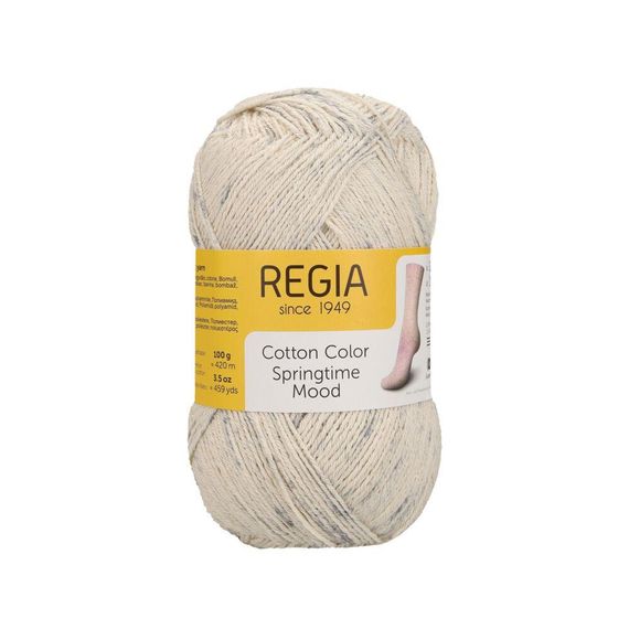 Пряжа шкарпеткова з бавовною Regia Cotton Color Springtime Mood, 04083 | Зображення 1