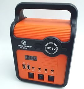 Ліхтар EP-371BT Power Bank-радіо-блютуз із сонячною панеллю 9V 3W + лампочки 3шт 12 (MER-15358_1386)