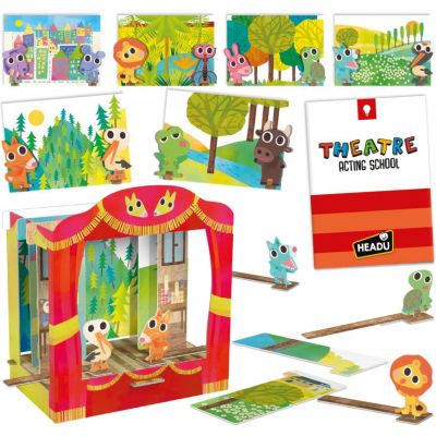 Развивающая игрушка Headu игра Школа театрального мастерства (EN51852) | Зображення 1