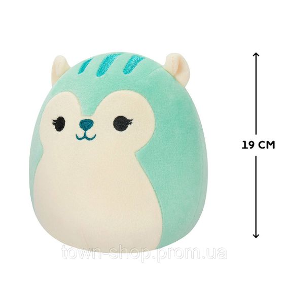 Мягкая игрушка Squishmallows – Белка Ерма (19 cm) | Зображення 1