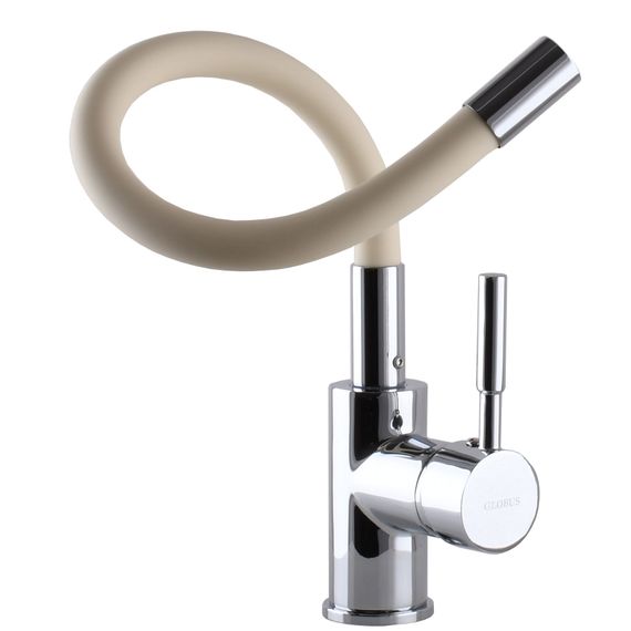 Смеситель для кухни Globus Lux LAZER GLLR-0203S-BEIGE | Зображення 2