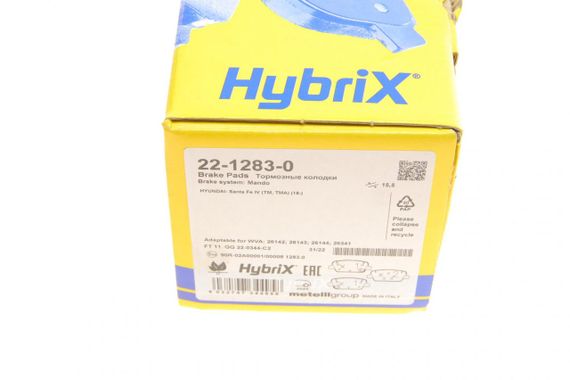 Колодки тормозные задние Hyundai Santa Fe 18- 22-1283-0 | Зображення 8