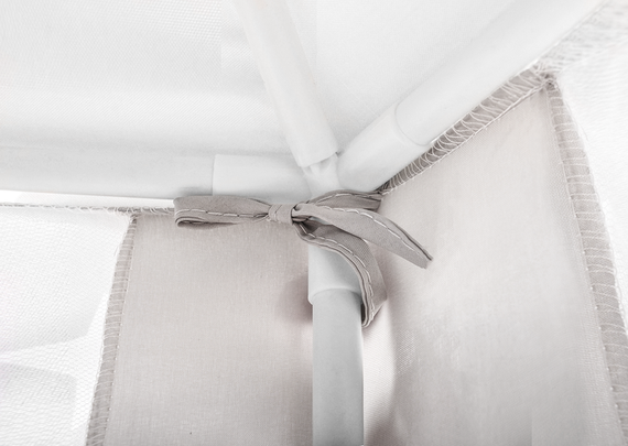 Дитячий ігровий намет Будиночок Kruzzel 8772/23476 склепін сіро-рожевий | Зображення 5